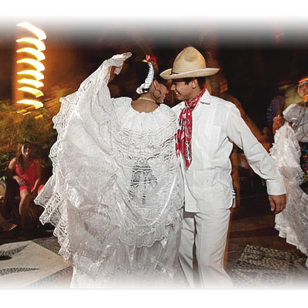 Mexican shop wedding attire