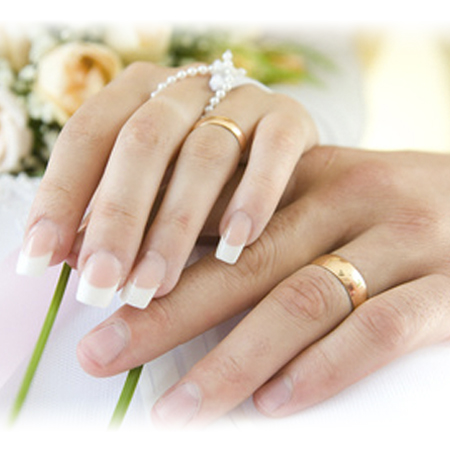 Which hand is a wedding band worn on sale on