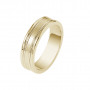 Two tone Wedding Band For Him And Her | Gleaming | Timeless Wedding Bands