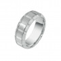 Facets Wedding Band 