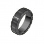 Strong Facets Wedding Band
