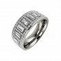 Baguette And Round Diamond Wedding Ring | Ashoka | Timeless Wedding Bands